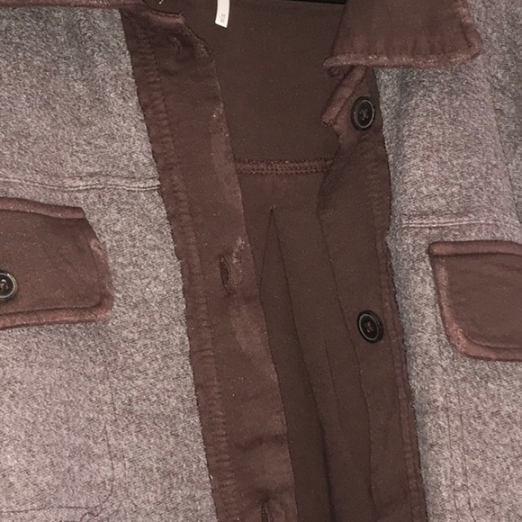 NWOT Free People Ruby Shacket Shirt Jacket Size Medium Date Night Size M Z184-42 - Picture 9 of 9